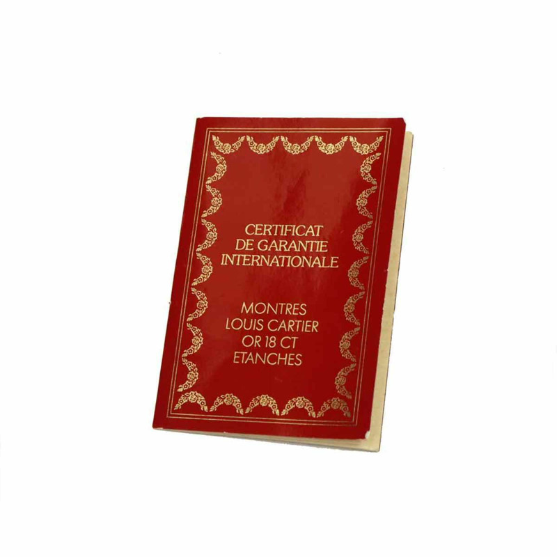 卡地亞 Baignoire Belle Epoque W40002F2 女士腕錶，象牙色，18K黃金，石英錶-1