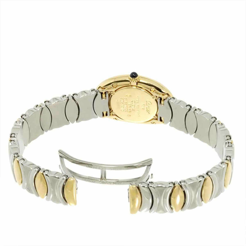 卡地亞 Baignoire Belle Epoque W40002F2 女士腕錶，象牙色，18K黃金，石英錶-4