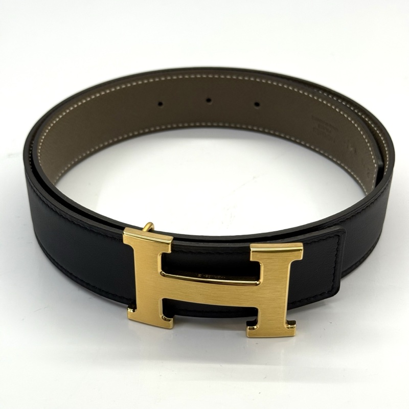 HERMES 愛馬仕 CONSTANCE H 皮帶 70cm □R刻-0