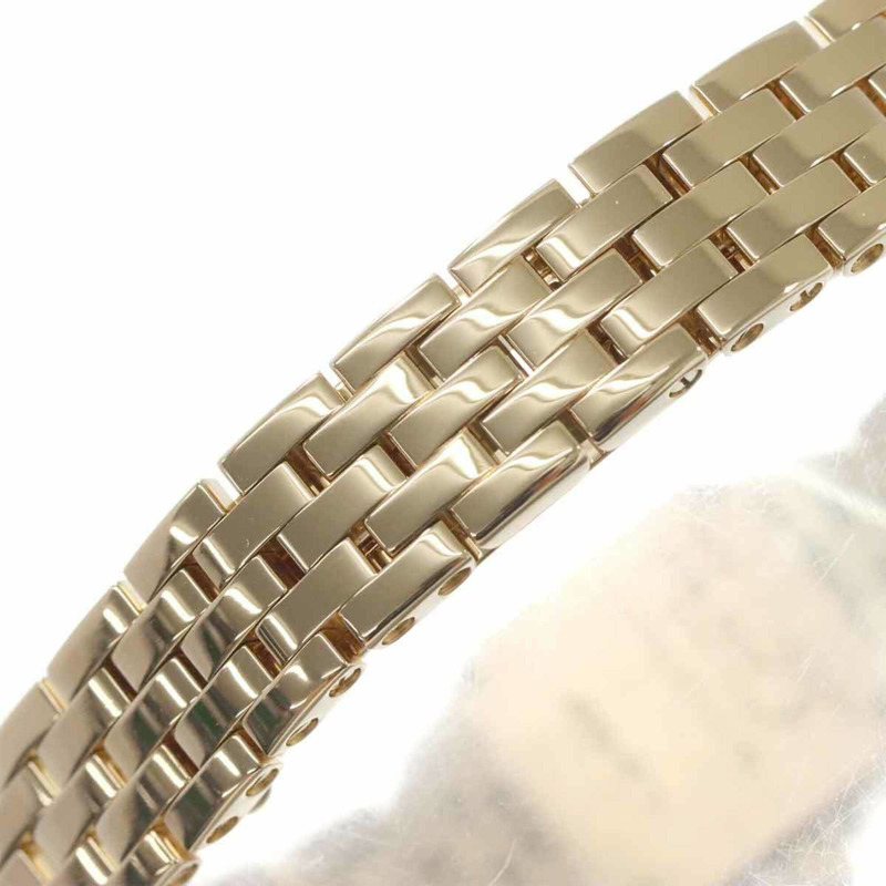 卡地亞迷你 Santos Demoiselle W25077X9 女士腕錶，象牙色，18K 玫瑰金，實心石英錶。-6