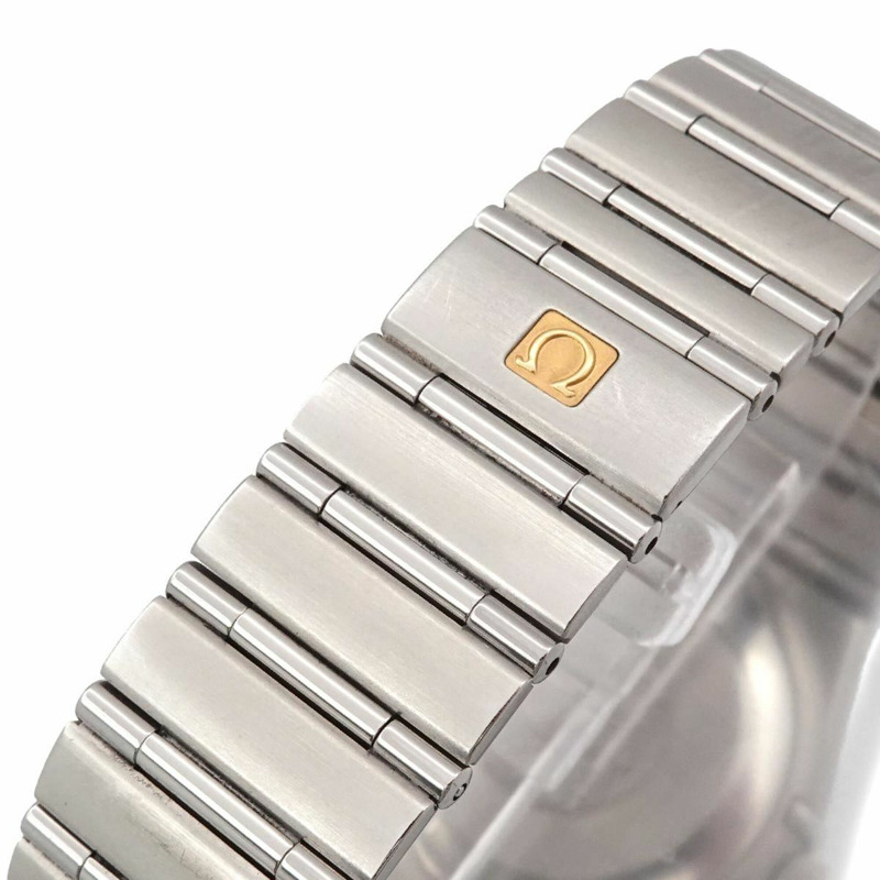 歐米茄星座系列千禧年1504 50 2000限量版男士腕錶，日期顯示，黑色錶盤，自動上鍊機芯-6