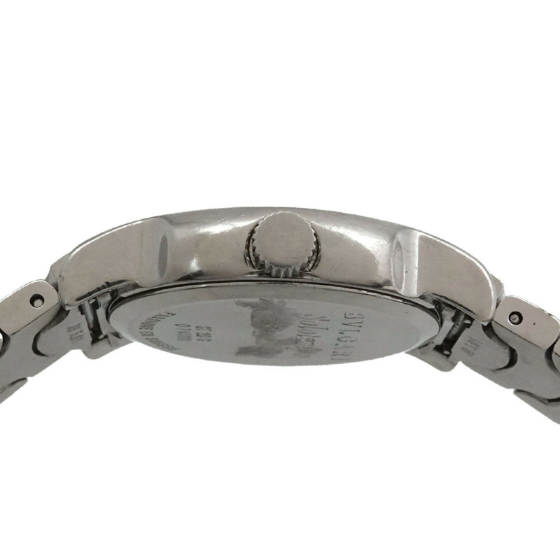 寶格麗 (Bulgari) Solo Tempo ST29S 女士腕錶，日期顯示，黑色，石英錶-5