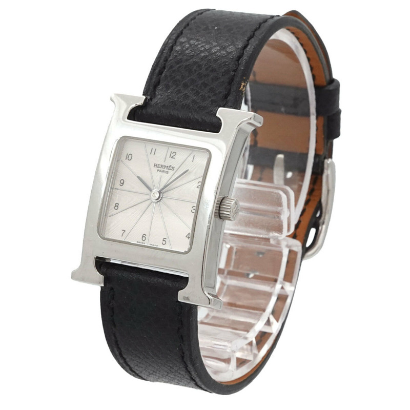 愛馬仕 H-Watch HH1 210 女士腕錶 銀色石英錶 H-2