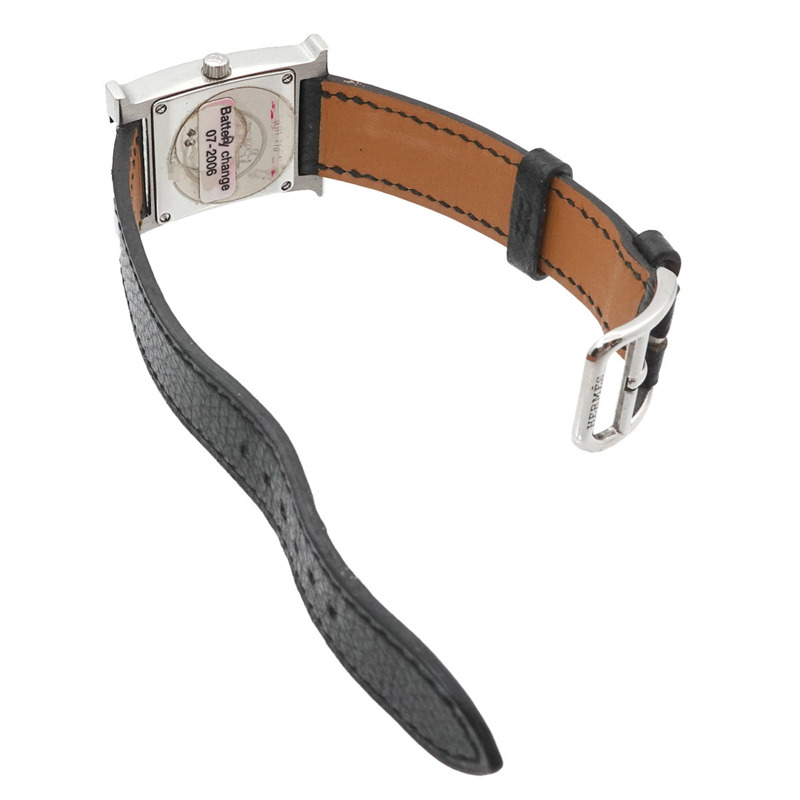 愛馬仕 H-Watch HH1 210 女士腕錶 銀色石英錶 H-4