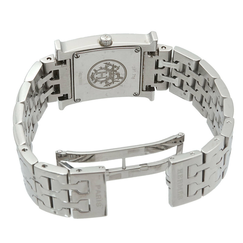 愛馬仕 H-Watch HH1 210 女士腕錶 銀色石英錶 H-3
