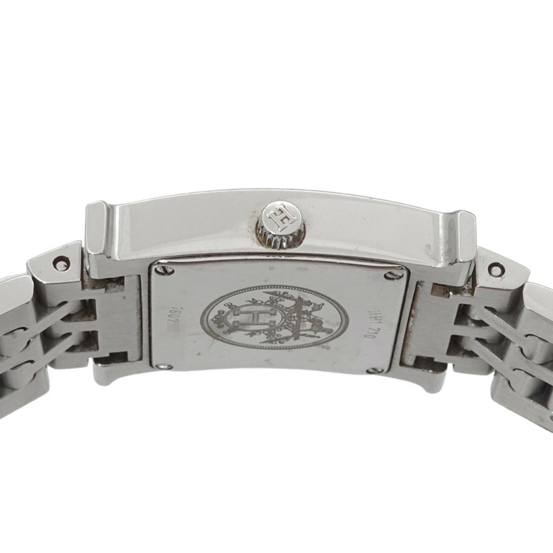 愛馬仕 H-Watch HH1 210 女士腕錶 銀色石英錶 H-4