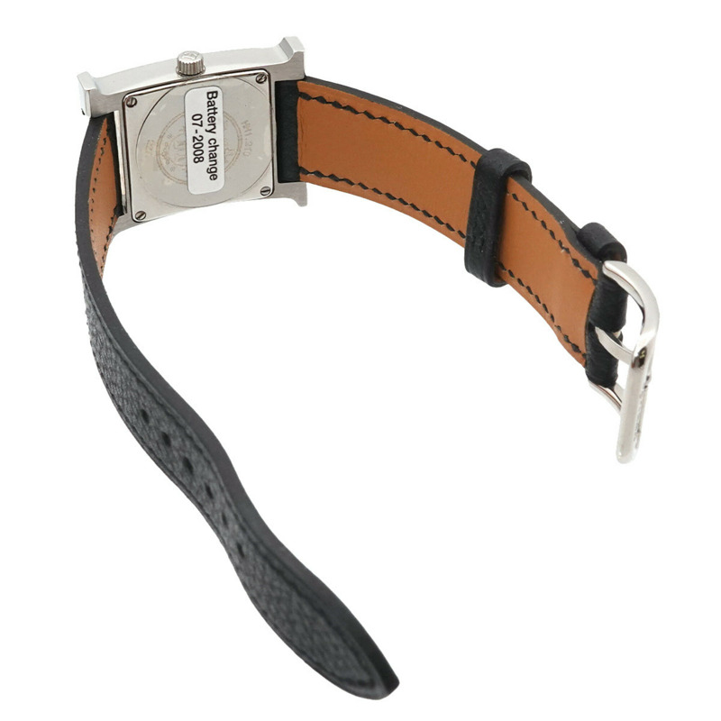 愛馬仕 H-Watch HH1 210 女士腕錶 銀色石英錶 H-4