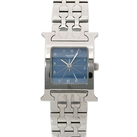 愛馬仕 H-Watch HH1 210 女士腕錶 藍色石英錶