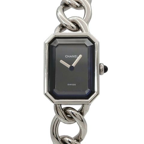 香奈兒 Premiere H0452 女士腕錶，M 碼，黑色石英錶