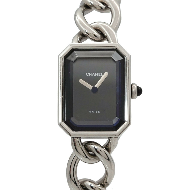 香奈兒 Premiere H0452 女士腕錶，M 碼，黑色石英錶-0