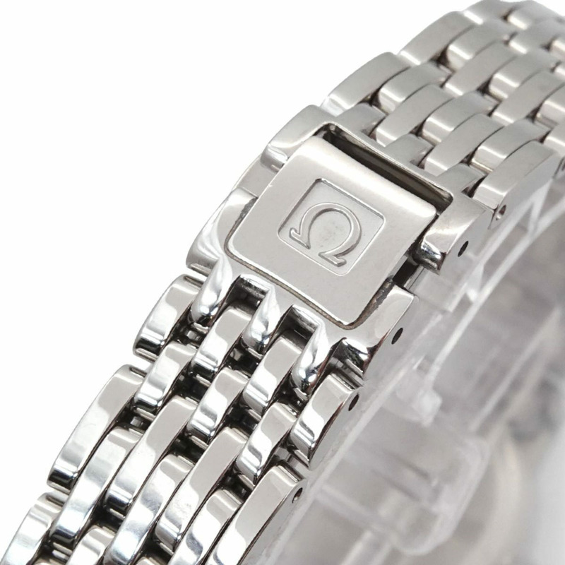 歐米茄碟飛系列 Prestige 4570 33 女士腕錶，銀色，石英錶-5