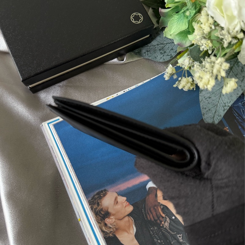 Extreme 風尚系列3.0 牛皮對開6卡短夾(黑色)-5