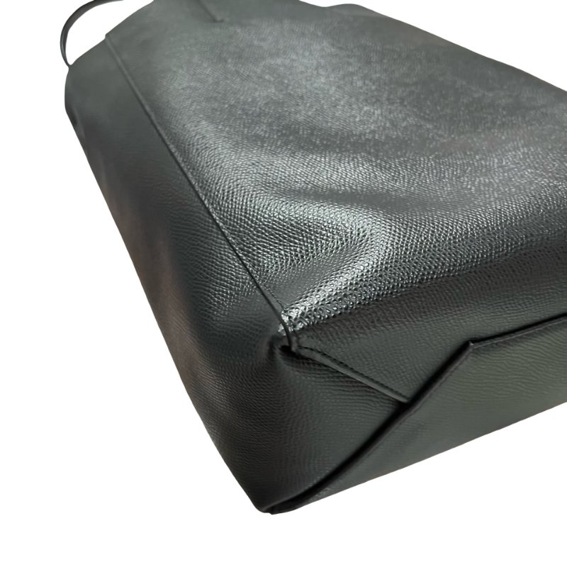 Used CÉLINE Calfskin Leather Small Cabas Cross Body Bag-10