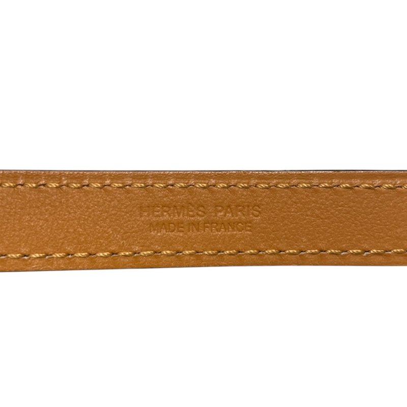 HERMES 愛馬仕 POP H 腰帶 黑色 金釦-4