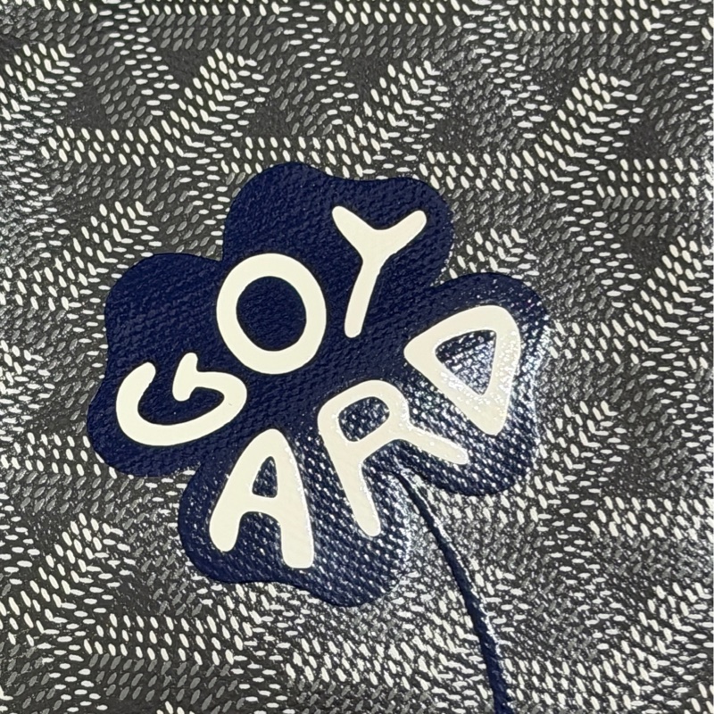 Goyard 灰色Hobo 四葉草彩繪款（2026年款） 限量款 不撞包系列-1