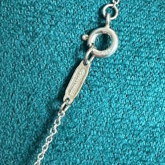 蒂芙尼 純銀 頸鏈 項鏈 鎖骨鏈 Tiffany & Co bow 蝴蝶結 純銀項鍊 925-16