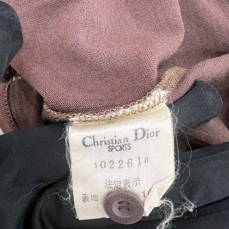 Dior 深棕色Polo 衫-4