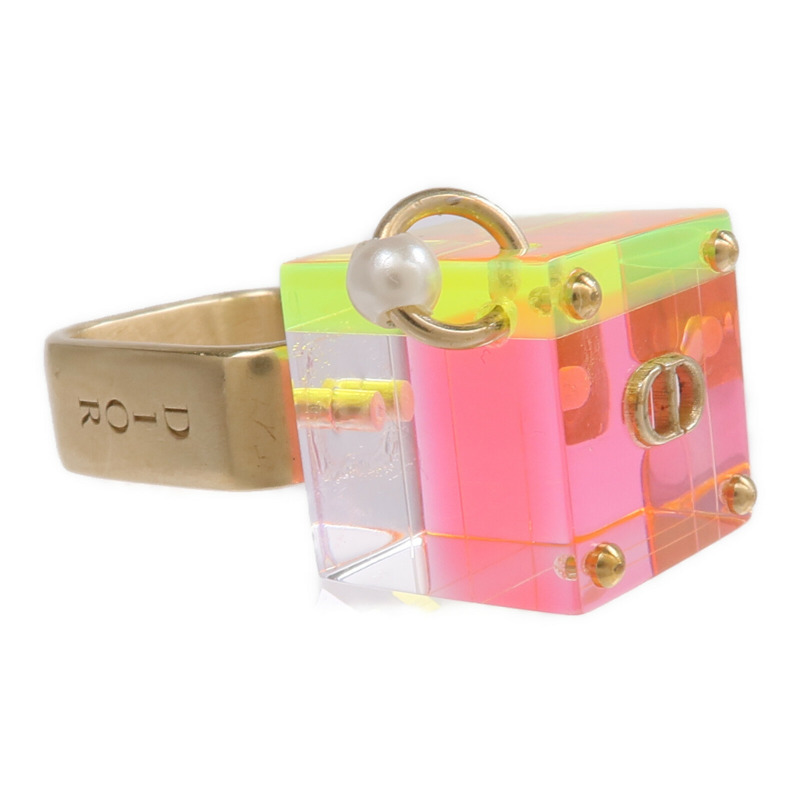 Dior PVC/金屬Ring戒指US#6-3