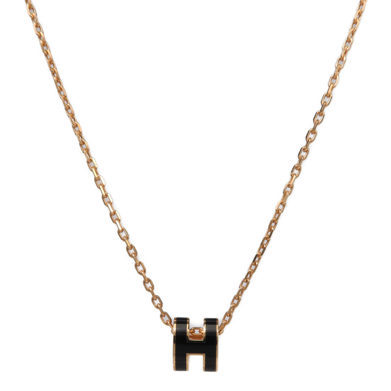 HERMES 金屬Mini Pop H Necklace項鍊-1
