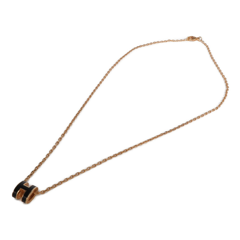 HERMES 金屬Mini Pop H Necklace項鍊-3