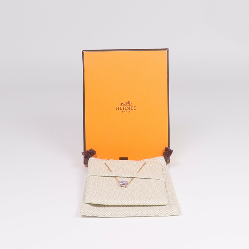 HERMES 金屬Mini Pop H項鍊-7