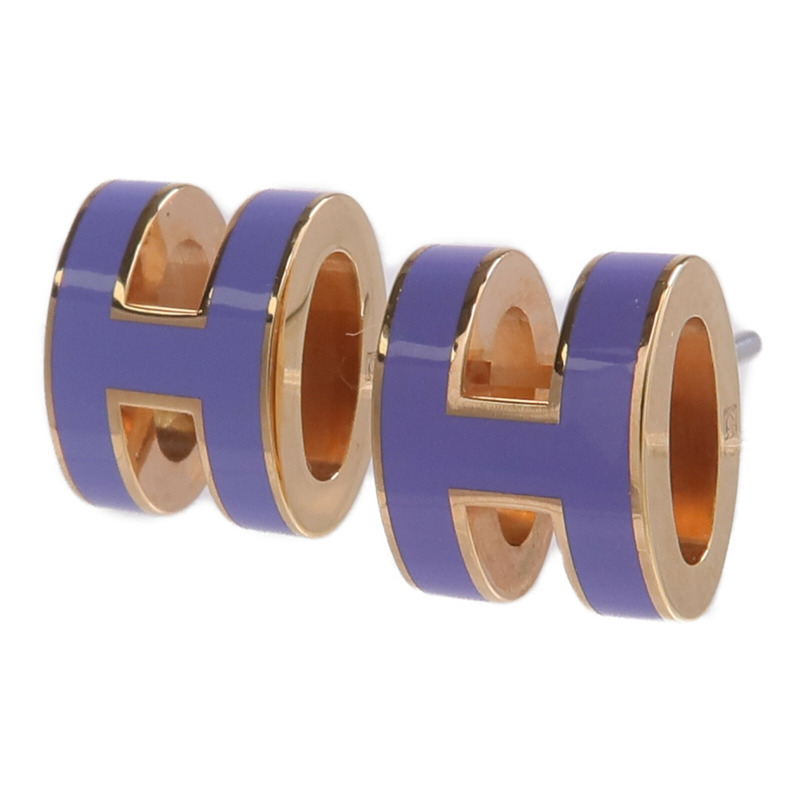 HERMES 金屬Pop H耳環-1