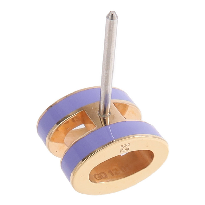 HERMES 金屬Pop H耳環-5