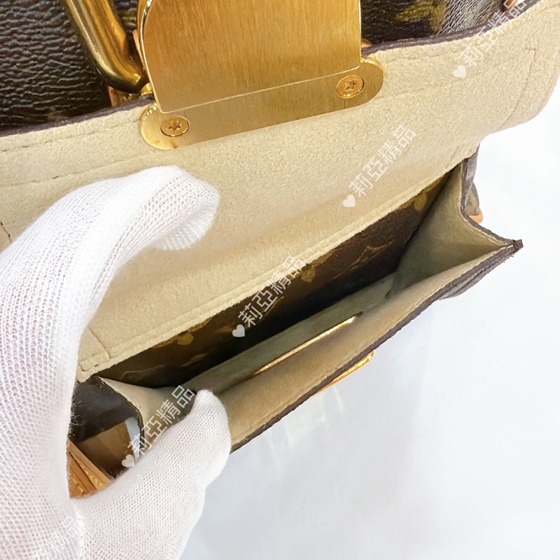 莉亞精品♡LV 曼哈頓手提包 二手美包-14