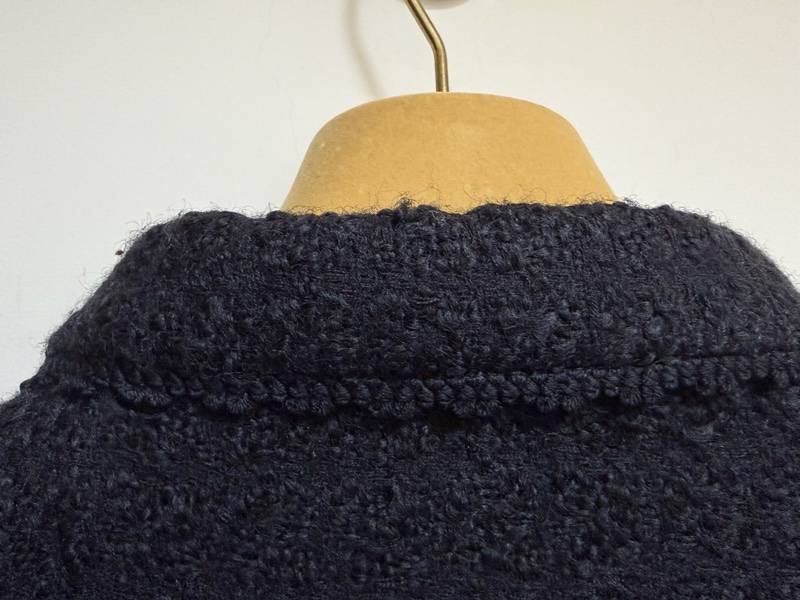 Miumiu 粗花呢外套 黑色 原價13萬-6