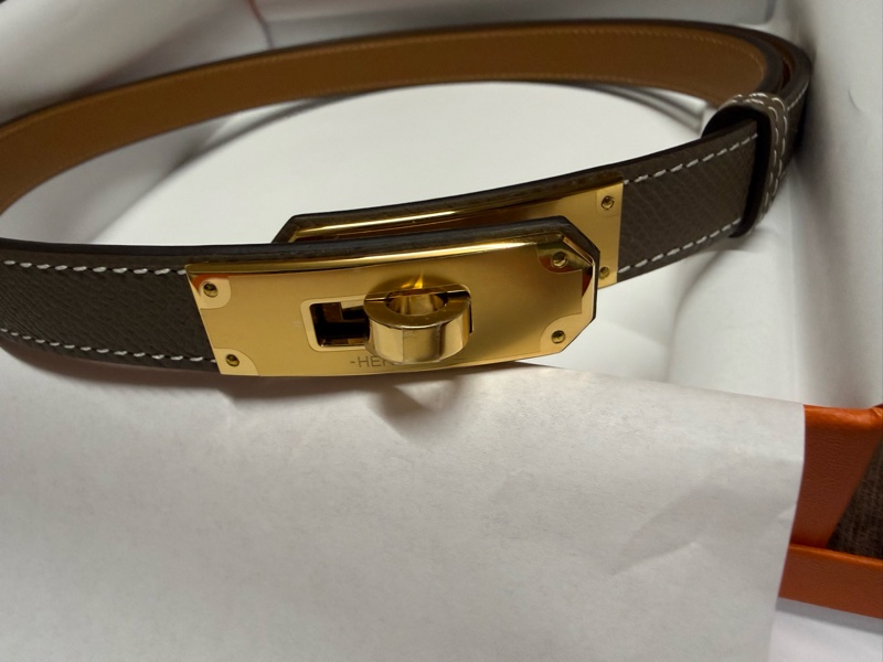 Hermes 愛馬仕凱莉腰帶 皮帶-0