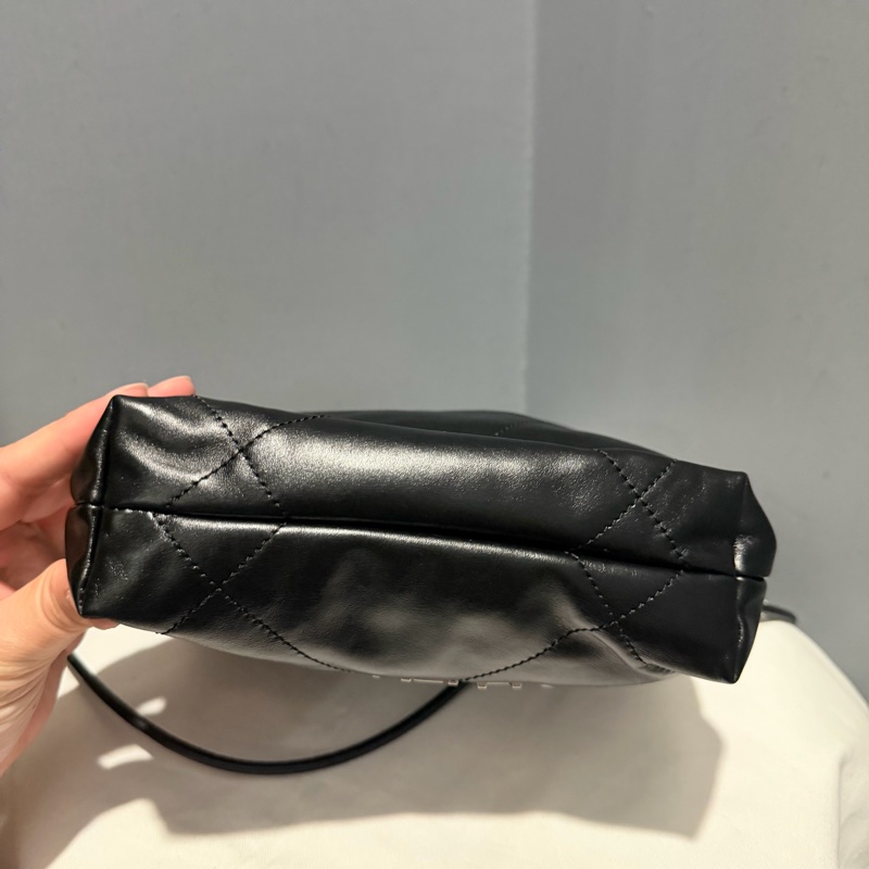 Chanel 香奈兒 mini22 黑銀-3