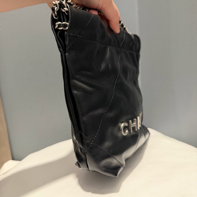 Chanel 香奈兒 mini22 黑銀-20