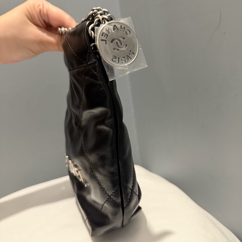 Chanel 香奈兒 mini22 黑銀-21