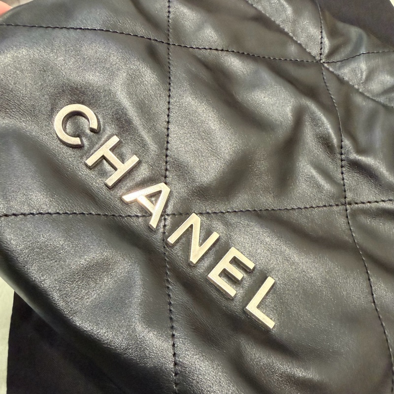 Chanel 香奈兒 mini22 黑銀-25