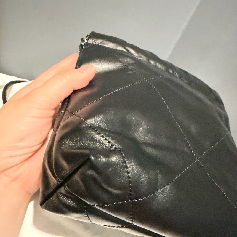 Chanel 香奈兒 mini22 黑銀-29