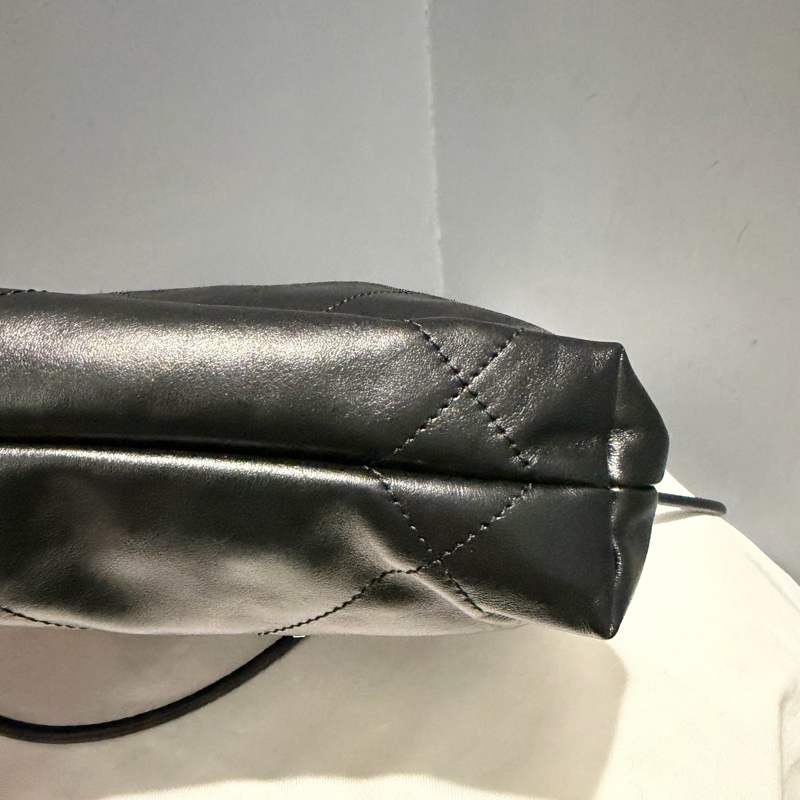 Chanel 香奈兒 mini22 黑銀-32