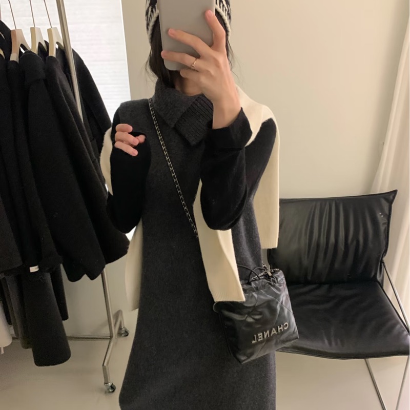 Chanel 香奈兒 mini22 黑銀-39