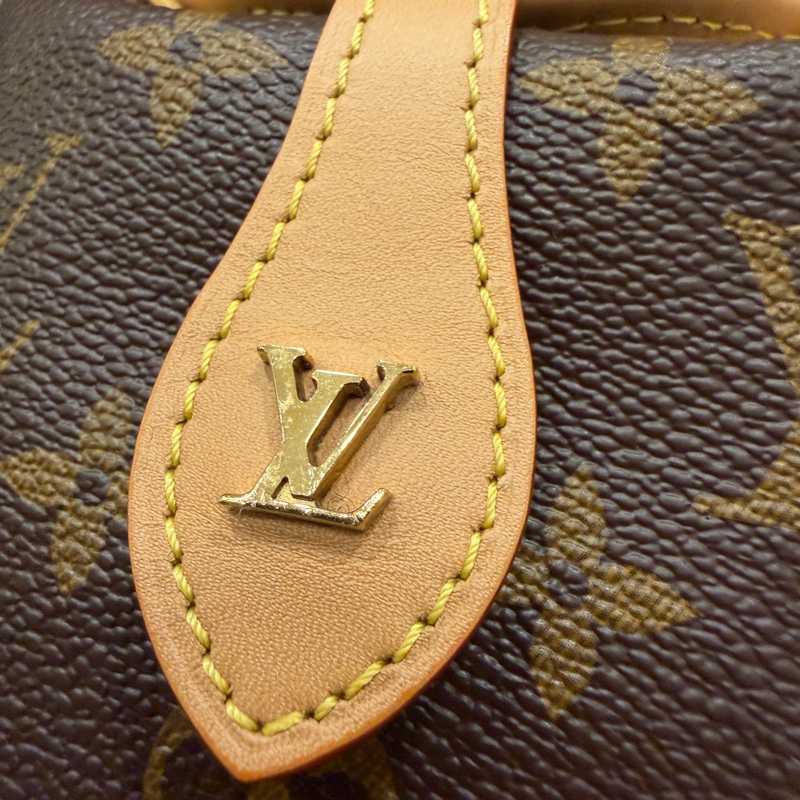 LV 原花金釦Fold me斜背薯條包M80874-2
