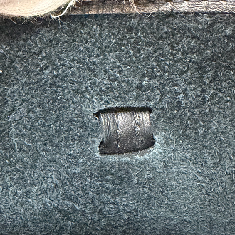 HERMES TC MINI EVELYNE 黑色荔枝皮 銀釦 洞洞包 肩背包 斜背包 2用包-32