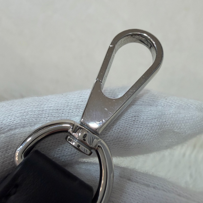 HERMES TC MINI EVELYNE 黑色荔枝皮 銀釦 洞洞包 肩背包 斜背包 2用包-35
