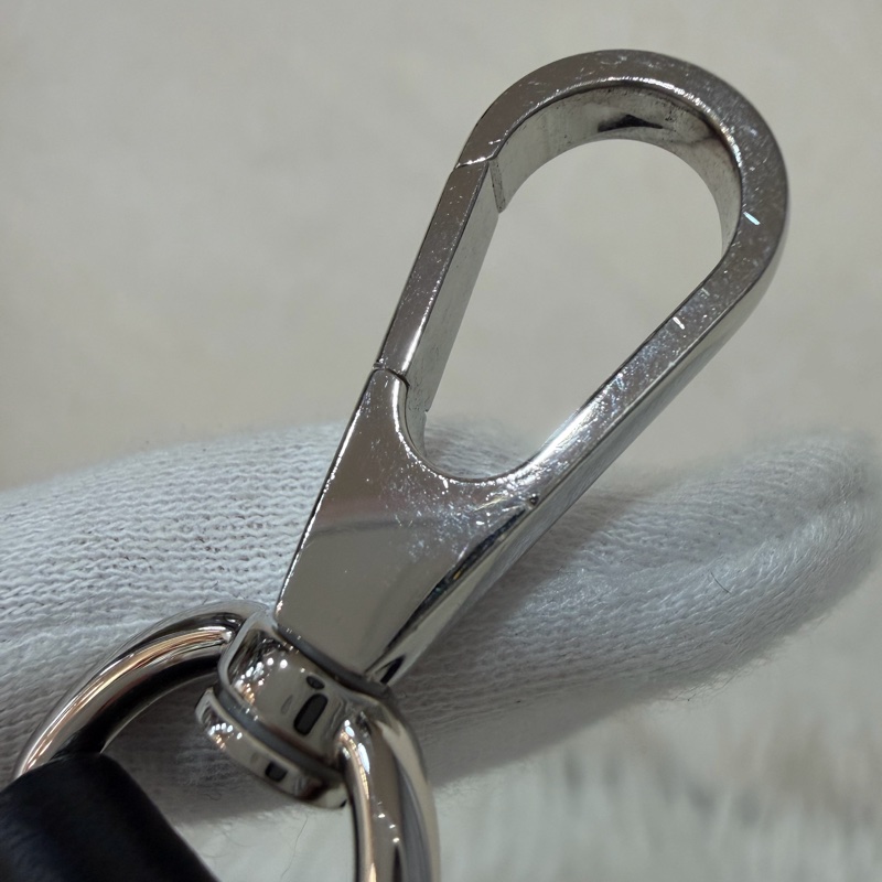 HERMES TC MINI EVELYNE 黑色荔枝皮 銀釦 洞洞包 肩背包 斜背包 2用包-39