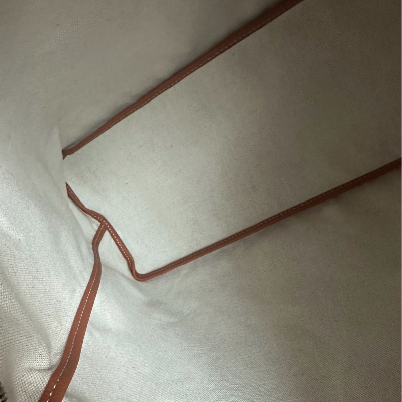 戈雅 腋下包 狗牙包 經典色 黑色棕色 閑置品 有法國巴黎購買單據副本 腋下包 托特包 手提包 側背包 goyard hobo bag black and brown-28