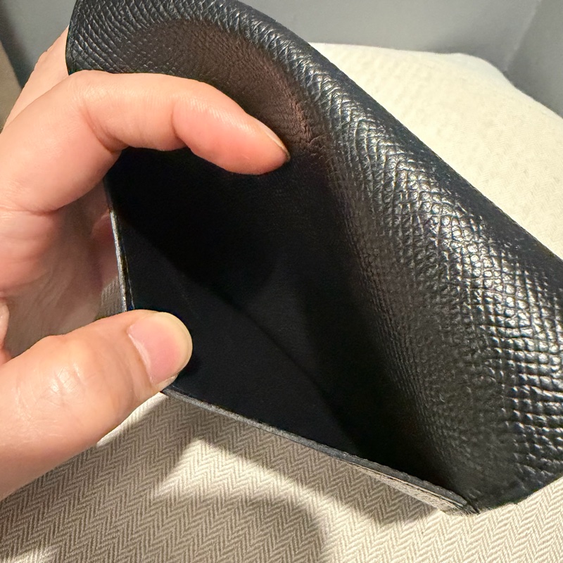 Hermes 愛馬仕 Constance 康康短夾 黑金-33