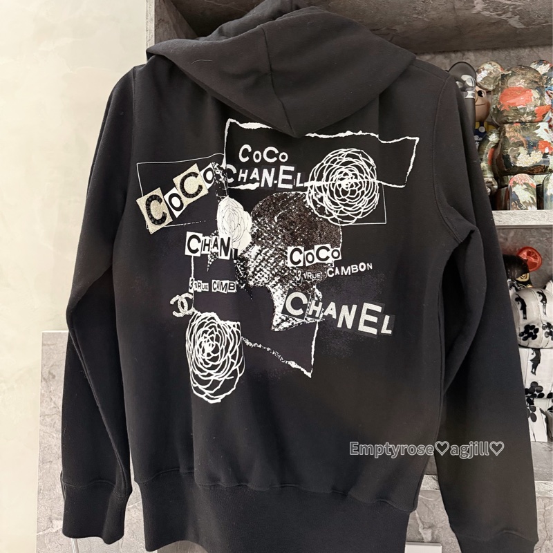 CHANEL Coco刺繡水鑽字母外套♣️-4