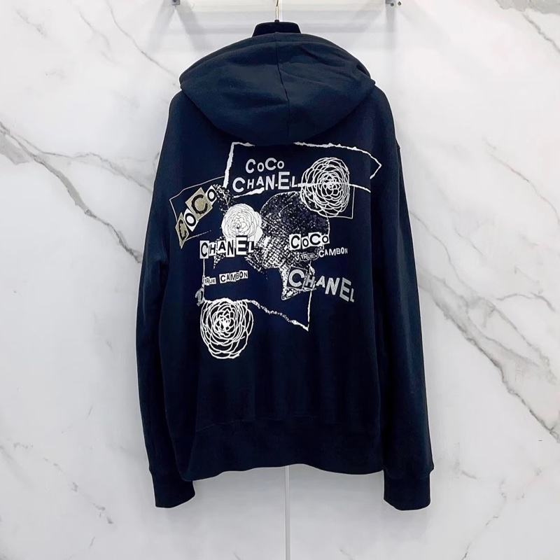 CHANEL Coco刺繡水鑽字母外套♣️-12