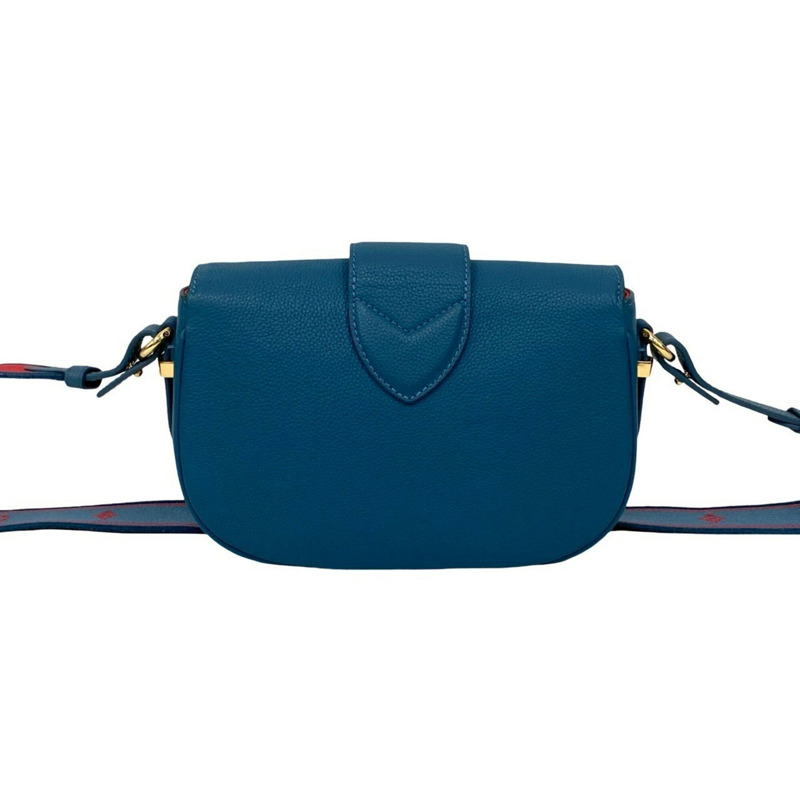 路易威登 LV Pont Neuf Soft MM 皮革迷你肩背包/手拿包 藍色 64-10-2