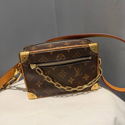 Louis Vuitton LV Mini Soft Trunk 金鏈 斜背包