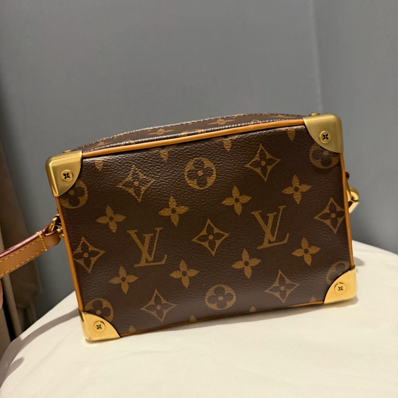 Louis Vuitton LV Mini Soft Trunk 金鏈 斜背包-2