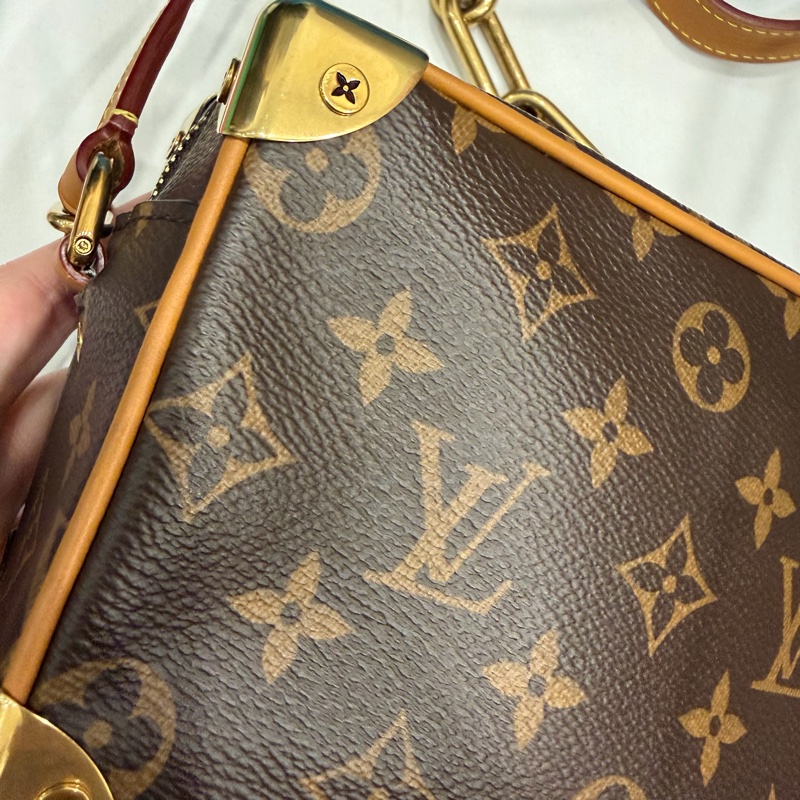 Louis Vuitton LV Mini Soft Trunk 金鏈 斜背包-43