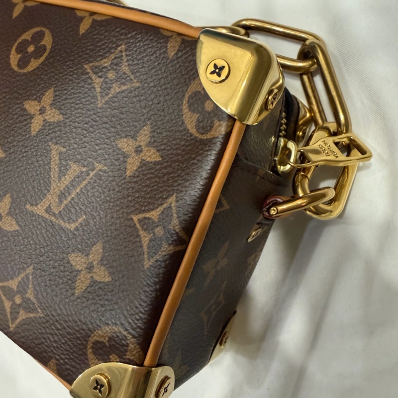Louis Vuitton LV Mini Soft Trunk 金鏈 斜背包-44